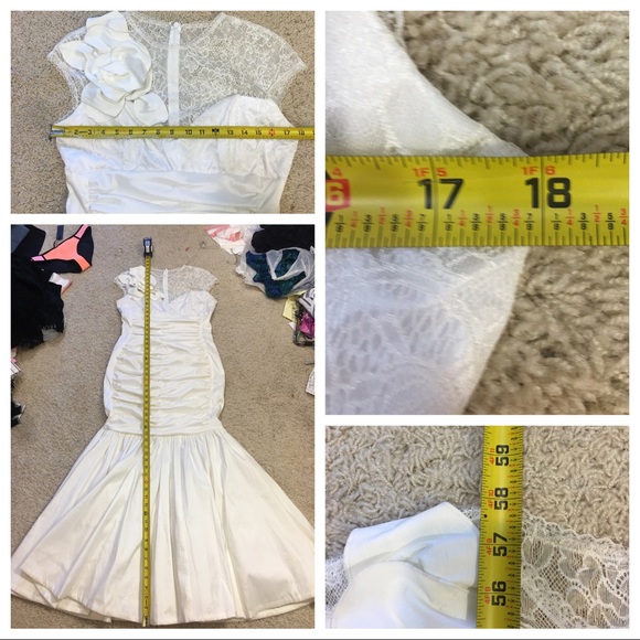 Vintage Jessica McClintock bridal gown - Picture 5 of 7